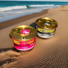 Pack of 2 California Scents Car Air Freshener Coronado Cherry Ice