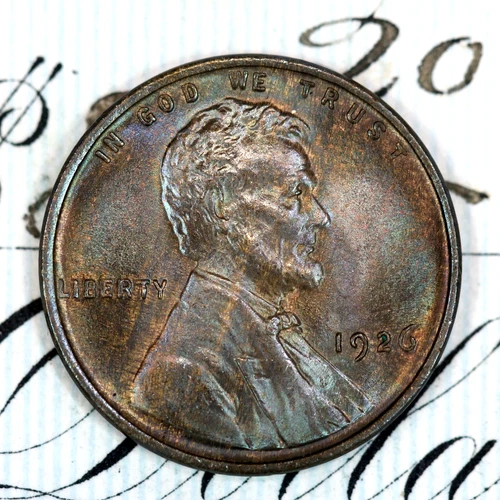 * 1926-P * SUPERB+ GEM BU MS LINCOLN WHEAT PENNY * FROM ORIGINAL COLLECTION