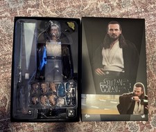 Hot Toys Star Wars The Phantom Menace Qui-Gon Jinn 1 6 Scale Figure MMS525