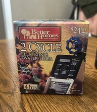 Better Homes And Gardens 2 Cycle Electronic Water Timer NEW IN BOX WM5750 READ