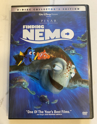 Walt Disney Pixar Finding Nemo Collector's Edition 2-Disc DVD Widescreen
