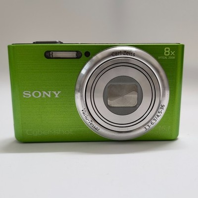 SONY DSC-W730 Cyber-shot Green Digital Camera 16.1 MP 8x Zoom w