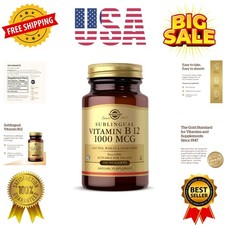 Solgar Vitamin B12 1000 Mcg, 100 Nuggets - Energy Production, Red Blood Cells -