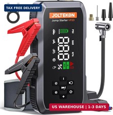 Car Battery Jump Starter with Air Compressor, 5000A Powerful Battery Jumper Star