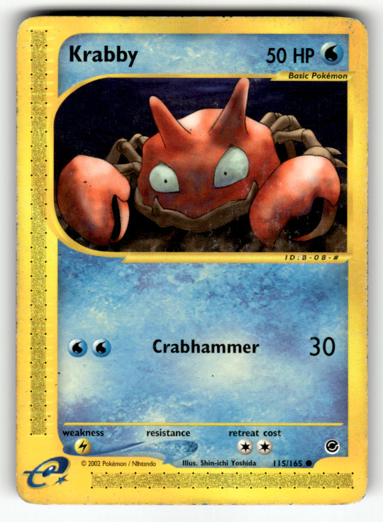 Krabby 115/165 Common Expedition