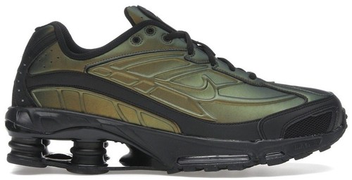Rare Nike Shox TL Black Metallic Pewter Cargo Khaki CW2370-001