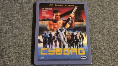 Blu-Ray Cyborg / Slinger Futurepak Steelbook mit Lenticular Uncut VAN DAMME