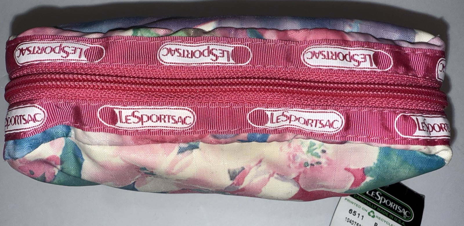 LeSportSac Rectangular Cosmetic Case Zip Pouch Pi… - image 6