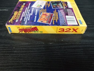Amazing Spider-Man: Web of Fire (Sega 32X, 1995) for sale online