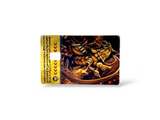 The Winged Dragon of Ra Holographic Anime Style Credit Card Skin Decal Cover