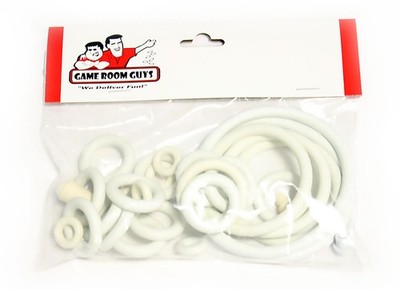 Williams A Go Go Pinball Machine Replacement Repair Rubber Ring Kit White