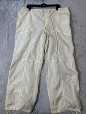 Wild Fable Beige Drawstring Cargo Pants Women  s Size Large