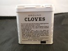 VINTAGE FRENCH'S GROUND CLOVES SPICE TIN - PARTIALLY FULL — photo 3