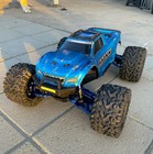 Aluminum 8S Traxxas WideMAXX V2 RC Truck Electric 4WD Off-Road Blue