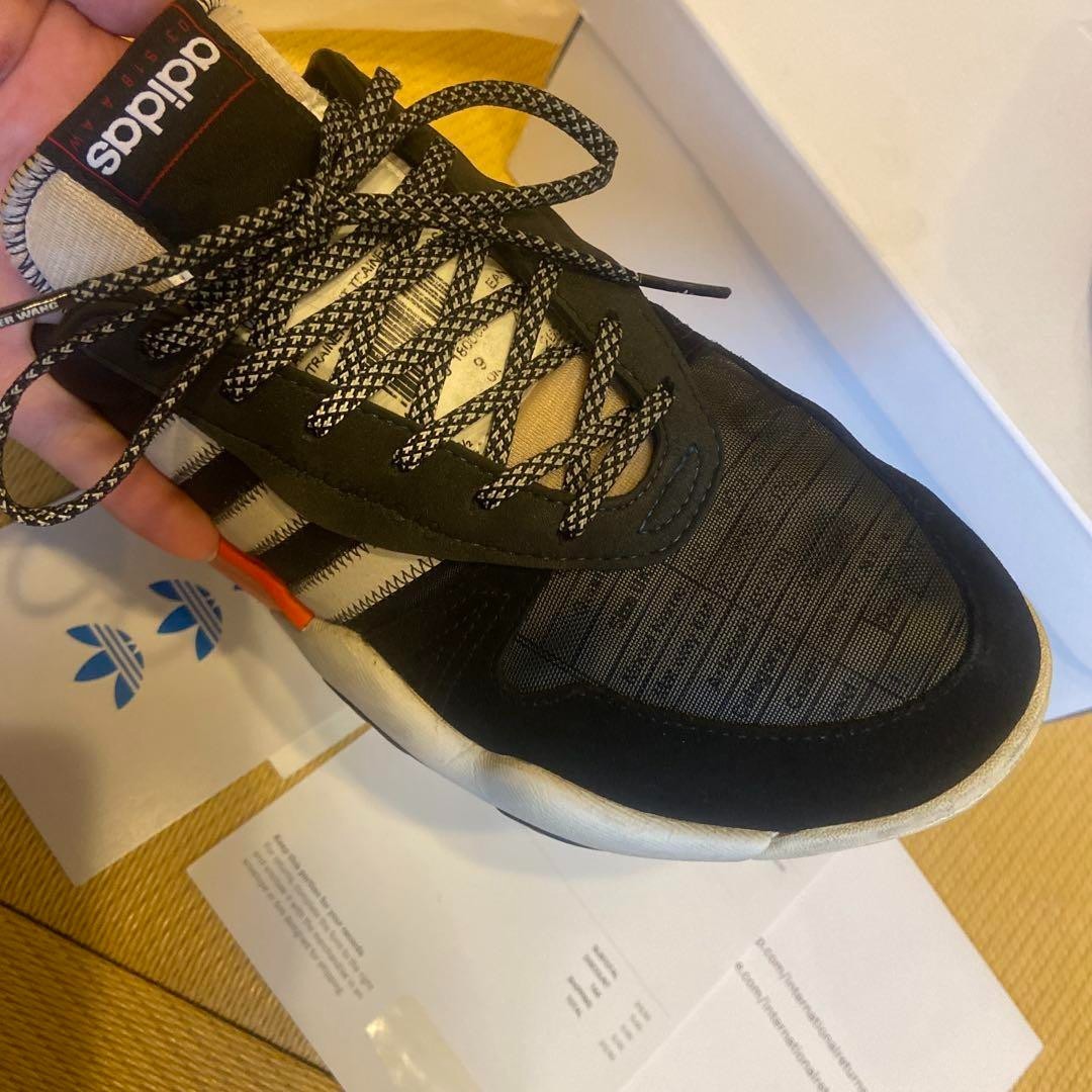 SAOLA Adidas Alexander Wang Turnout Trainer Nero AQ1237 US 9 5 Uomo JP 27 5 cm