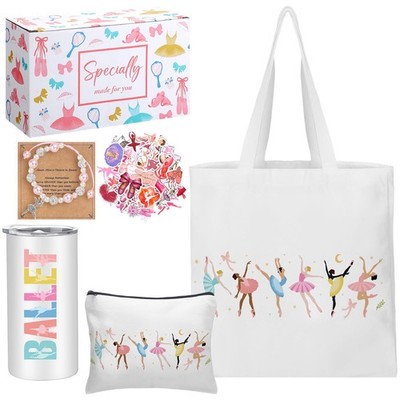 6 Pcs Christmas Ballet Gifts for Girls Women Ballerina Dance Recital Gift Can...