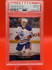 Connor Mcdavid 2015 Upper Deck #CM-19 Rookie Card PSA 10