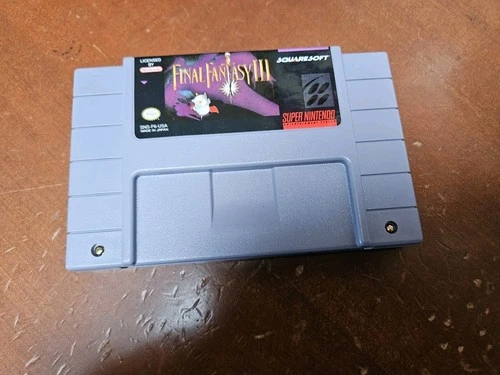 New ListingFinal Fantasy III Super Nintendo SNES-EX