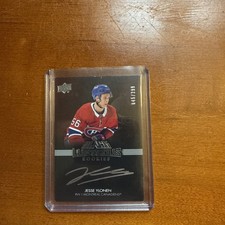 2021 SPx UD Black Lustrous Rookie Signatures /299 Jesse Ylonen #LRS-JY Auto RC