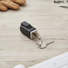 Child Safe Sliding Window Locks with Key for Fall Prevention and Security