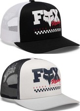 Fox Racing Youth Checker Mesh Trucker Snapback Hat - Youth Lid Cap
