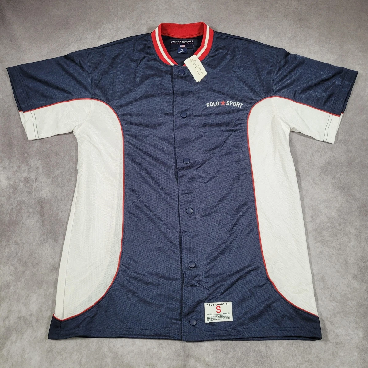 Preços baixos em Roupa Azul Polo Sport Tops for Men | eBay