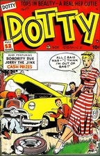 Dotty Poster Vintage Fumetto Foto Premium RISTAMPA Arte 4 Misure