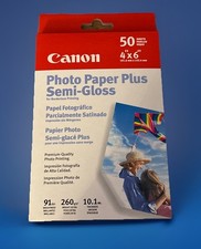 Canon Photo Paper Plus Semi-Gloss 4x6  - 50 Sheets NEW