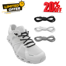 3 Pairs Elastic Shoe Laces Replacement Laces for on Cloud,Stretch round NEW 