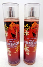 BATH BODY WORKS WILD MADAGASCAR VANILLA FINE FRAGRANCE MIST 8 OZ SET OF 2