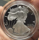 1996-P Proof American Silver Eagle OGP Box and COA
