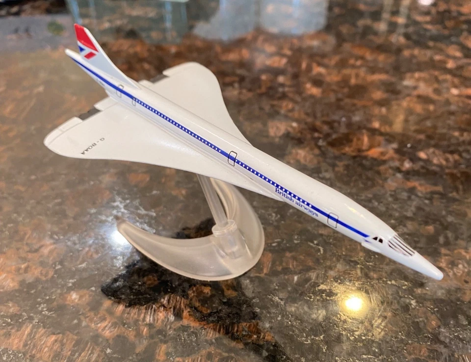 VTG British Airways Concorde Heritage Collection Corgi Die-Cast "SST" Model Set - Image 2 of 4