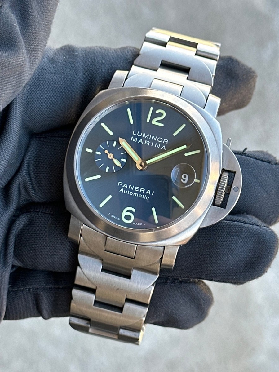 Panerai Luminor Marina Titanium Automatic Blue Dial 40mm PAM00283