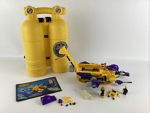 Mega Bloks Creature Seekers Scuba Quest 1998 Vintage #9105 Backpack Complete - Picture 5 of 23