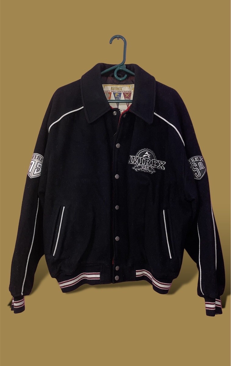 Avirex USA Classics 1975 Varsity Jacket XXL | eBay Avirex USA Classics 1975 Varsity Jacket XXL | eBay