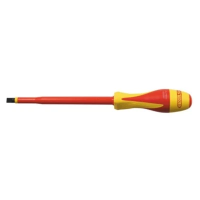 Tournevis Fente bi-matière isolé 1000V, 8,0x175 mm Kstools - Photo 1/2