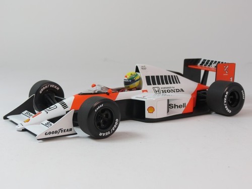 Minichamps McLaren Honda MP4/5 #1 Ayrton Senna 1989 1/18 540891801 - Imagen 3 de 5