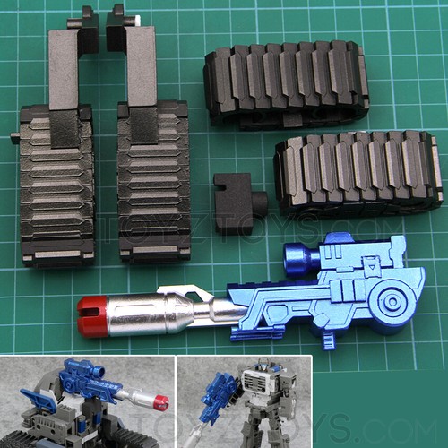 Black Tank Track Weapon Gun Upgrade Kits For Titans Return Fortress Maximus Head - Picture 11 of 15