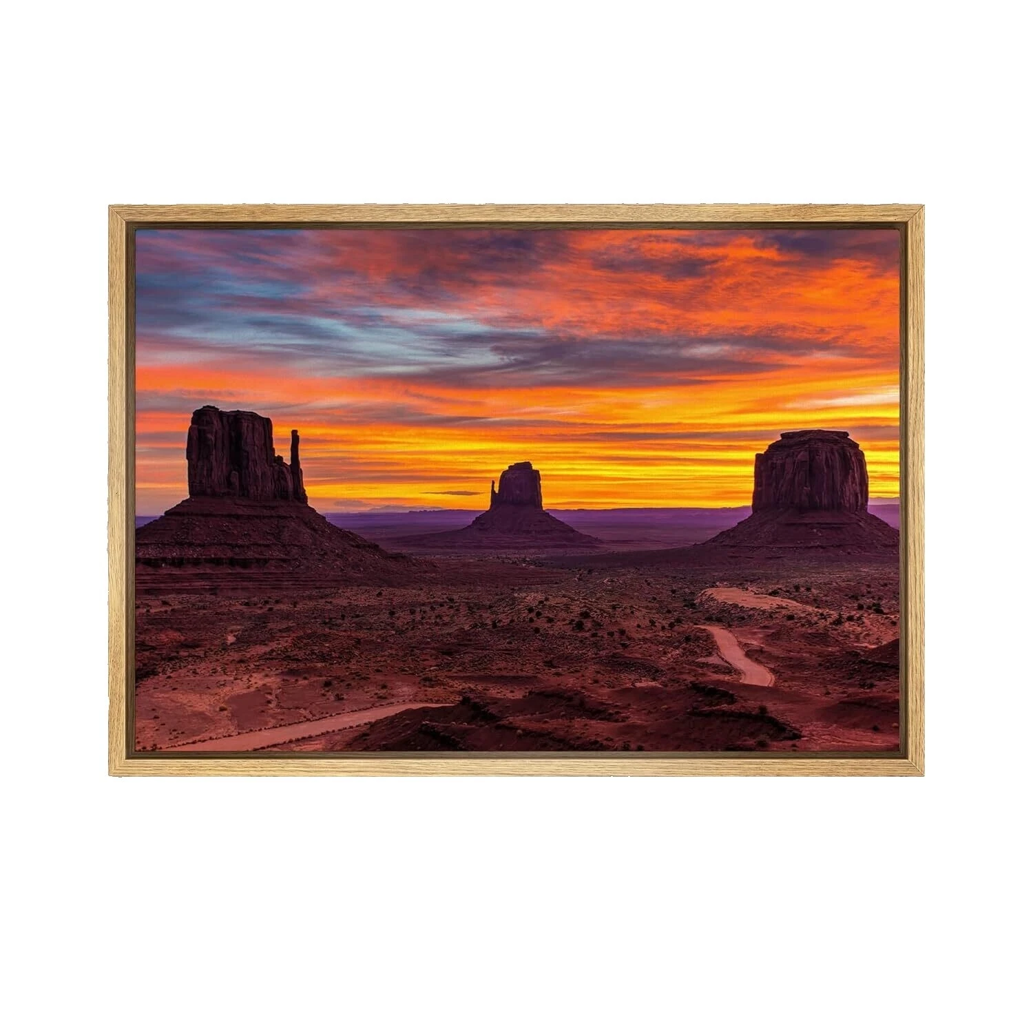 Realismo Sunset afiches y grabados de decoración para el Hogar