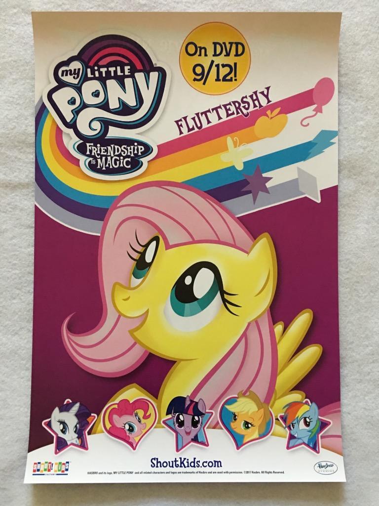 MY LITTLE PONY 12x18 D/S Original Promo Movie Poster SDCC 2017