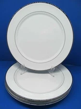 Mikasa Rochelle Bone China 10 1/2" Dinner Plates Bundle of 4