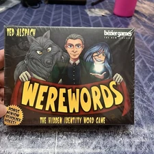 Bezier Games Werewords Hidden Identity Word Game Board Game (2017) Mfg Sealed!