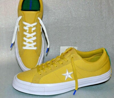 Converse 160596C ONE STAR OX Canvas Suede Schuhe Sneaker 42 45 Desert Gold Grün