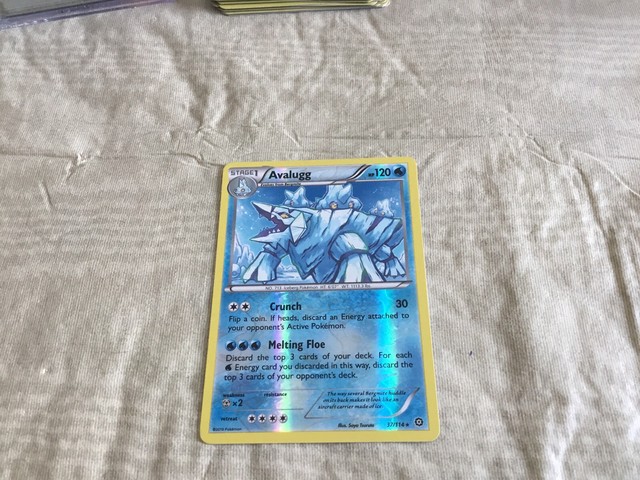 Avalugg 37 114 Reverse Holo Ultra Rare Pok mon Card EBay