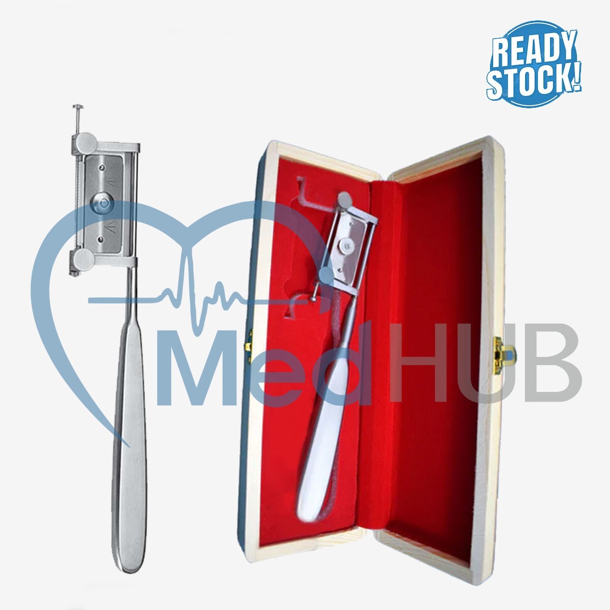 CUCHILLO DE INJERTO DE PIEL PLATEADA MANGO DERMATOMA, CON HOJA DE 1 PIEZA INSTRUMENTO QUIRÚRGICO