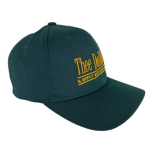 Thee DollHouse Gentleman’s Club N. Myrtle Beach SC Green Flexfit Hat S/M Cap - Picture 2 of 8