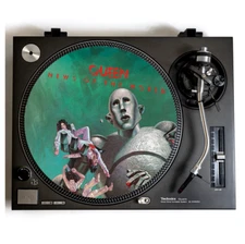 QUEEN Turntable Slipmat for Vinyl Records 12" DJ Slip Mat hard rock vinyls