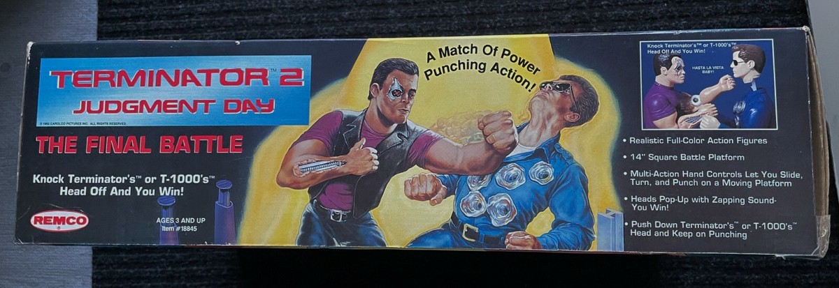 Terminator 2 Judgement Day Final Battle Boxing Robots Action