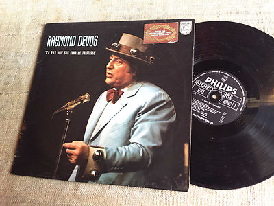 Raymond Devos    Y'A D'La Joie Sur Fond De Tristesse - - LP