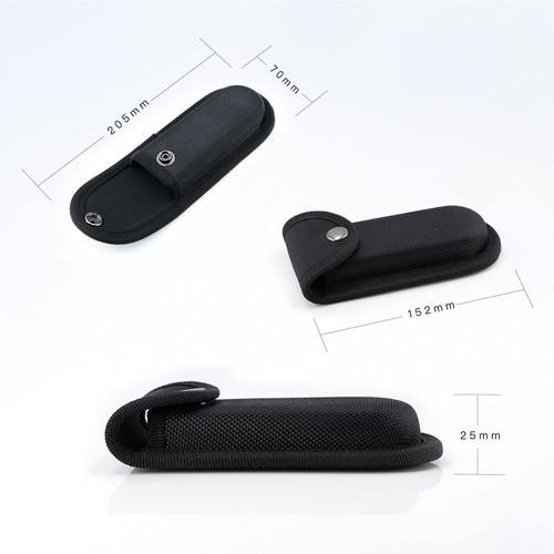 Knife Nylon Pouch 4.9 inch/ Sheath Fit Most Folding Knives up to 3.9" Cover Set - Picture 2 of 8